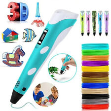 Caneta de impressão 3D Set USB Doodle Desenho Tela LCD + 3 filamentos gratuitos Kid Gift UK comprar usado  Enviando para Brazil