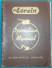 Thew lorain shovel for sale  Union