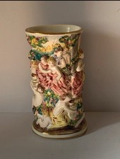 Vintage capodimonte italianvas for sale  HARROW