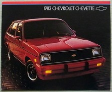 Usado, Folheto de vendas de carros Chevrolet Chevette 1983 EUA julho 1982 #4208 comprar usado  Enviando para Brazil