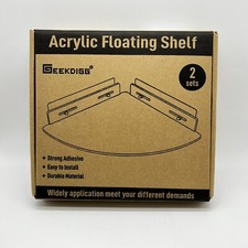 Prateleira flutuante acrílica chuveiro carrinho de banheiro conjunto de 2 adesivos de parede comprar usado Prateleira flutuante acrílica chuveiro carrinho de banheiro conjunto de 2 adesivos de parede comprar usado  Enviando para Brazil