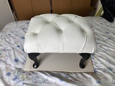 White leather chesterfield for sale  SMETHWICK