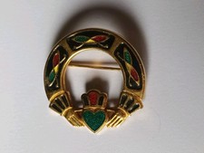 Claddagh broche métal d'occasion  Callac