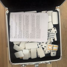 Dominoes set metal for sale  Saint Petersburg