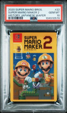 Usado, 2020 SUPER MARIO BROS. HISTORY JPN WAFER CARD #22 SUPER MARIO MAKER 2 PSA 10 comprar usado  Enviando para Brazil