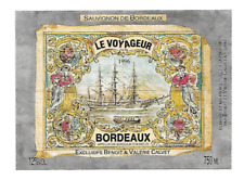 Etiquette vin voyageur d'occasion  Royan