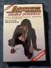 James Brown Double Dynamite DVD Studio 54 1980, Chastain Park 1985 Concerts Rare comprar usado  Enviando para Brazil