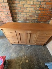 Solid oak cabinet. for sale  WESTON-SUPER-MARE