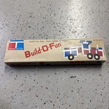 Tupper Toys Build-O-Fun Conjunto de Construção 101 Tupperware Vintage na Caixa 1965 comprar usado Tupper Toys Build-O-Fun Conjunto de Construção 101 Tupperware Vintage na Caixa 1965 comprar usado  Enviando para Brazil