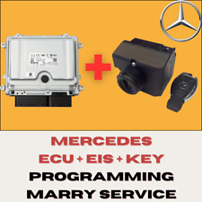 Usado, Mercedes Benz ECU + EIS + Serviço de Programação Chave Casar ECM EZS para Plug & Play comprar usado  Enviando para Brazil