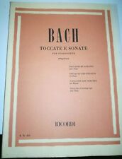 Bach toccate sonate usato  Castellammare di Stabia