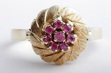 Rubin ring 585 gebraucht kaufen  München