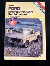 Usado, Clymer Ford F100-350 picapes a gasolina e diesel 1969-1987 manual de reparo de loja comprar usado  Enviando para Brazil