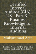 Certified Internal Auditor (CIA), US - Part 3 - Business Knowledge for Inter... comprar usado Certified Internal Auditor (CIA), US - Part 3 - Business Knowledge for Inter... comprar usado  Enviando para Brazil