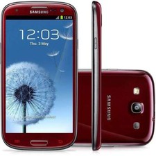 Smartfon Samsung Galaxy S3 I9300 16GB granat czerwony nowy oryginalne opakowanie zapieczętowany  na sprzedaż  Wysyłka do Poland
