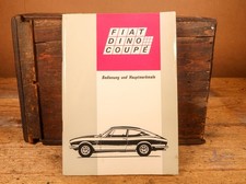 Usado, Bedienung und Hauptmerkmale Betriebsanleitung Fiat Dino Coupe Schaltplan II-1969 comprar usado  Enviando para Brazil