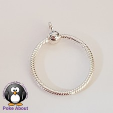 Novo Suporte Pingente Berloque Genuíno Pandora Moments Prata Tamanho Médio O 398256 comprar usado  Enviando para Brazil