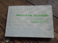Honda xl250r 250 for sale  IPSWICH