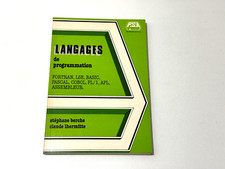 Livre langages programmation d'occasion  Sucy-en-Brie