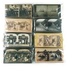 Usado, Lote de 25+ Cartões Antigos Aleatórios com Visualização Estéreo - Fotografias Originais das Décadas de 1860–1920 comprar usado  Enviando para Brazil