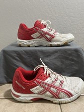 Sapato Feminino ASICS Gel Rocket 5 Tamanho 10 Vermelho Branco comprar usado  Enviando para Brazil