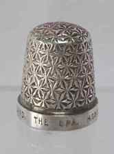 Vintage silver thimble for sale  SUTTON