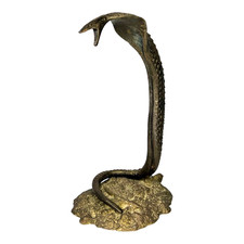 Sculpture cobra bronze d'occasion  Rochefort-sur-Loire
