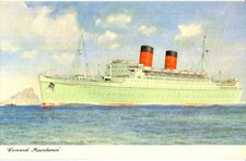 1930s postcard cunard for sale  SALISBURY