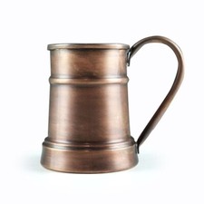 Caneca de cobre Debito copo de cerveja escovado, caneca Ayran 600 ml/20,2 oz comprar usado  Enviando para Brazil