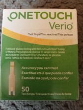 ONE TOUCH VERIO 50 Tiras Reactivas, usado comprar usado  Enviando para Brazil