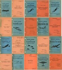 Raf pilots notes for sale  WEYMOUTH