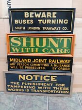 Vintage railway signs for sale  YORK