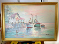 Ancien tableau peinture d'occasion  Caen