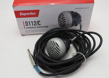 Usado, Microfone harmônico SUPERLUX D112/C - controle de volume no microfone 20 pés. Cabo comprar usado Usado, Microfone harmônico SUPERLUX D112/C - controle de volume no microfone 20 pés. Cabo comprar usado  Enviando para Brazil