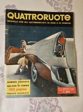 Quattroruote anno 1956 usato  Catania