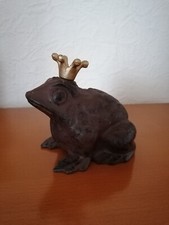 Gartendeko frosch froschkönig gebraucht kaufen  Dortmund