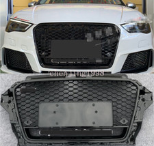 Para 2013-2016 Audi A3 S3 RS3 estilo para-choque dianteiro grade de malha grade de favo de mel comprar usado  Enviando para Brazil