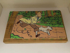 Cube tintin bois d'occasion  France