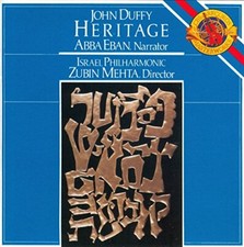 Usado, Duffy, John [Performer]; Abba Eban, Heritage: Symphonic Suite with Nar, Audio CD comprar usado  Enviando para Brazil