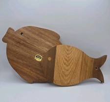 Fish shaped wooden for sale  Sussex