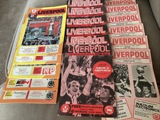 liverpool home football programmes for sale liverpool home football programmes for sale BINGLEY