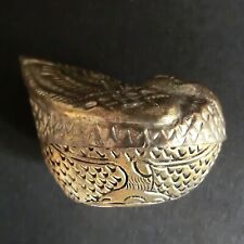 Repoussé betel nut for sale  LONDON