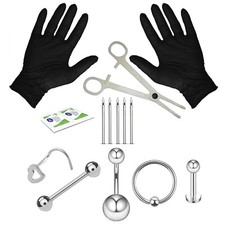 Pcs body piercing for sale  USA