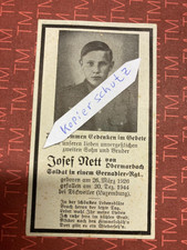 Death card sterbebild gebraucht kaufen  Denkendorf