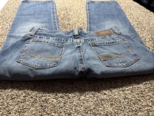 JEANS MASCULINO DESIGNER BOOT CUT DESCONTRAÍDO ARIAT FR M4 TAMANHO 34X30 comprar usado  Enviando para Brazil