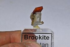Brookite crystal pakistan d'occasion  Expédié en Belgium