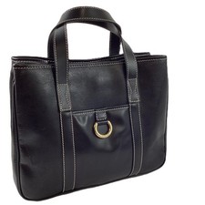 Lancel black leather for sale  BARNSTAPLE