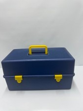 Blue plastic box for sale  DERBY