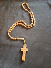 Lovely wooden rosary for sale  PETERBOROUGH