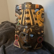 Hand carved aztec for sale  Houston